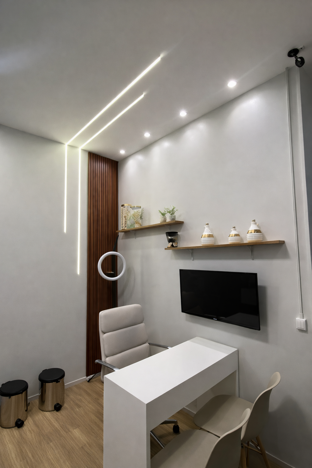 Consultório moderno com LED